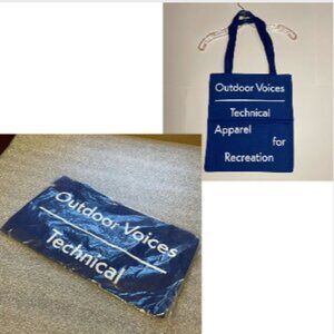 Outdoor Voices Blue Tote New